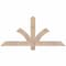 Ekena Millwork Redmond Smooth Timber Gable Bracket, Douglas Fir, 48"W x 22"H x 1 1/2"D x 3 1/2"F, 11/12 Pitch GBW048X22X0204RED00SDF - alternate 1